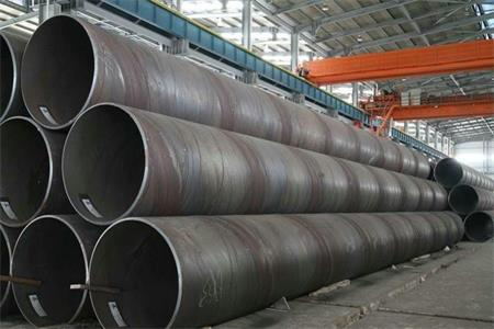 Spiral steel pipe production technology 